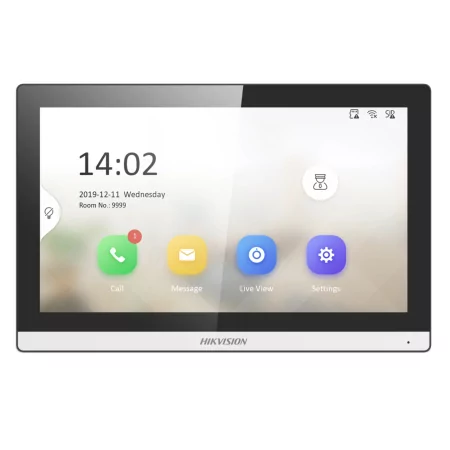 Kontrolsat - Monitor de Videoporteiro TFT Tátil 7" Hikvision DS-KH6350-TE1