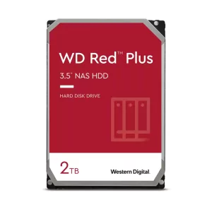 Kontrolsat - Disco Rígido 3.5" Western Digital WD Red Plus 2TB 5400RPM 64MB Cache 180MB/s SATA 6Gb/s