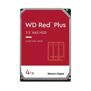Kontrolsat - Disco Rígido 3.5" Western Digital WD Red Plus 4TB 5400RPM 256MB Cache 185MB/s SATA 6Gb/s