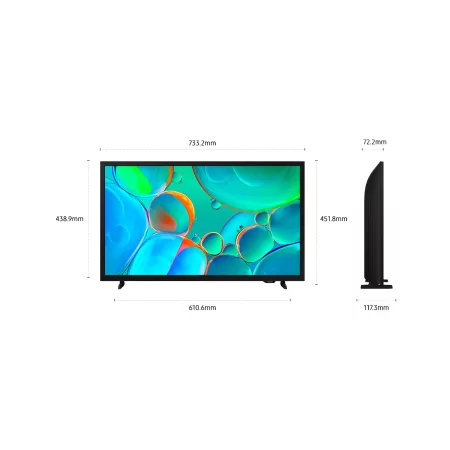 Kontrolsat - Smart TV Samsung 32 PurColour - TU32H5005FKXXC - HDR HD TV
