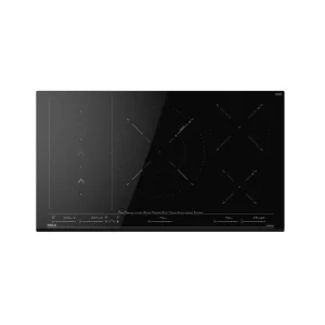 Kontrolsat - Placa Indução Teka (5 Zonas - 90cm) – Cozinhado Rápido, 3.6kW Vidro Preto