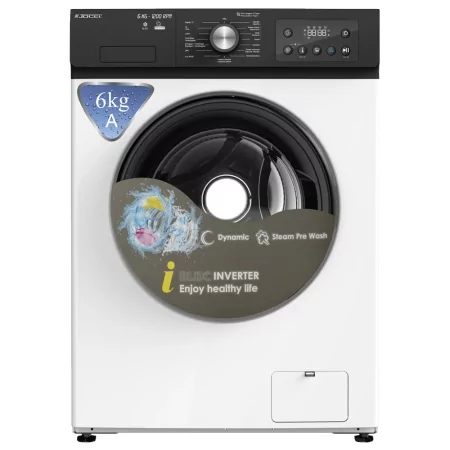 Kontrolsat - Máquina de Lavar Jocel 6Kg - 1200rpm Inverter - Branca - Eficiente e Silenciosa Kontrolsat - Máquina de Lavar Jocel 6Kg - 1200rpm Inverter - Branca - Eficiente e Silenciosa