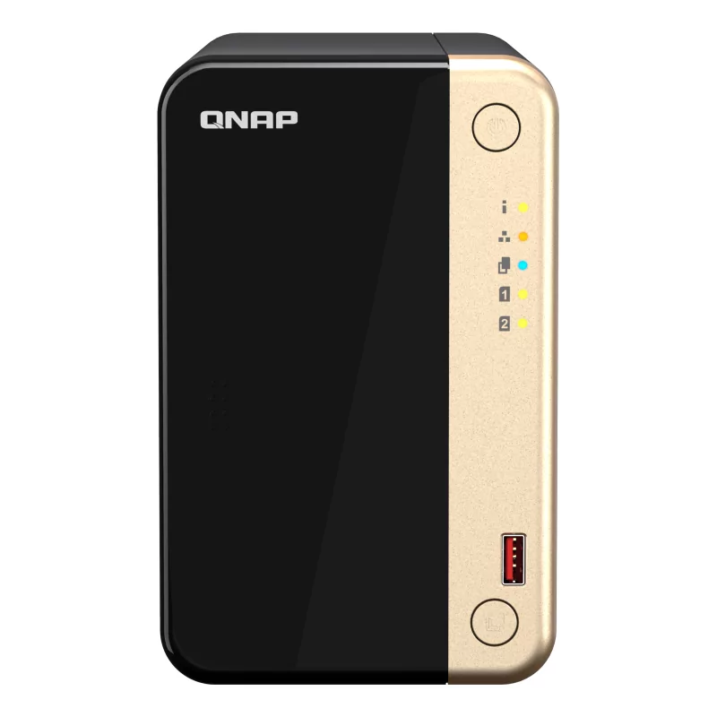 Kontrolsat - QNAP TS-264 NAS – Armazenamento Rápido e Eficiente, 8GB