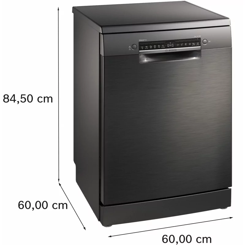 Kontrolsat - BOSCH Dishwasher SMS4EMC06E - 14 Place Settings, Class B, Black Steel