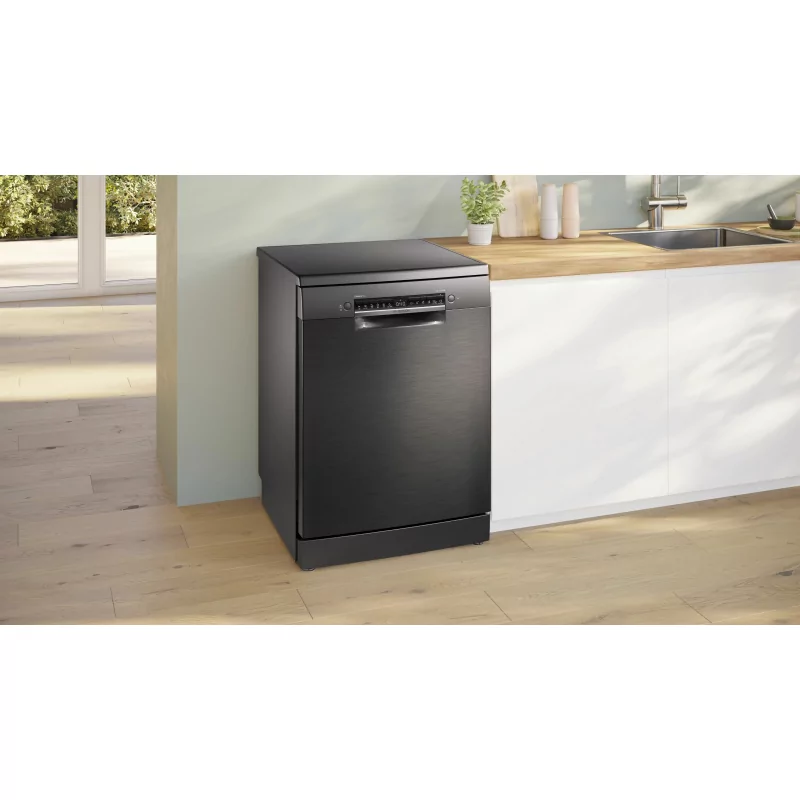 Kontrolsat - BOSCH Dishwasher SMS4EMC06E - 14 Place Settings, Class B, Black Steel