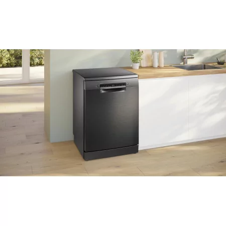 Kontrolsat - BOSCH Dishwasher SMS4EMC06E - 14 Place Settings, Class B, Black Steel