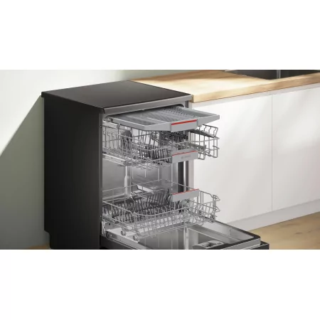 Kontrolsat - BOSCH Dishwasher SMS4EMC06E - 14 Place Settings, Class B, Black Steel