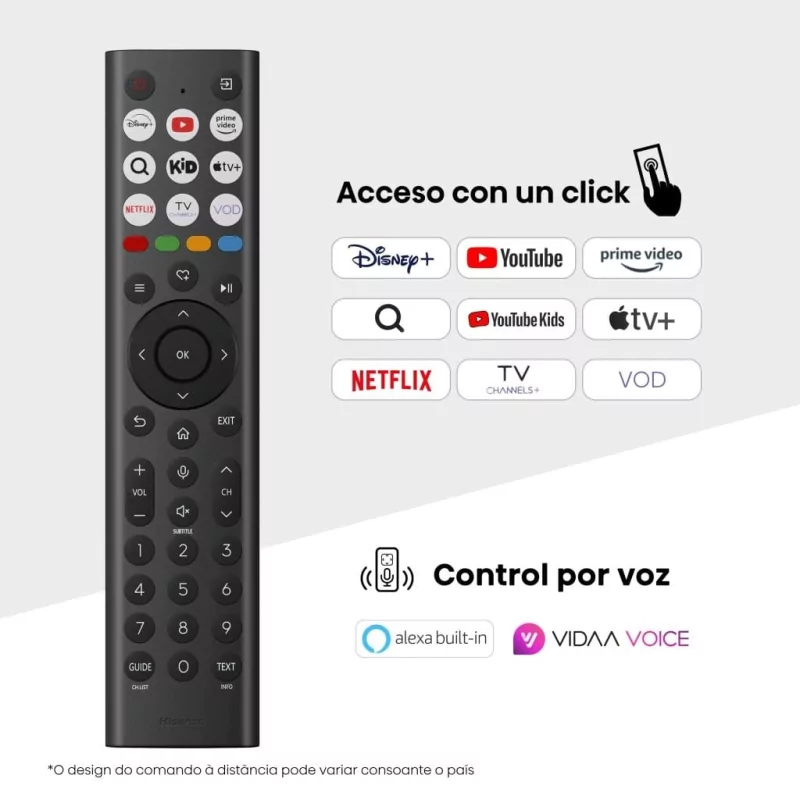 Kontrolsat - Smart TV Hisense 85A6Q 85" UHD 4K VIDAA