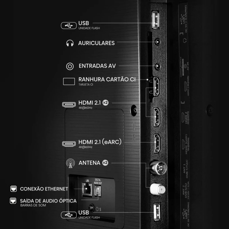 Kontrolsat - Smart TV Hisense 85A6Q 85" UHD 4K VIDAA