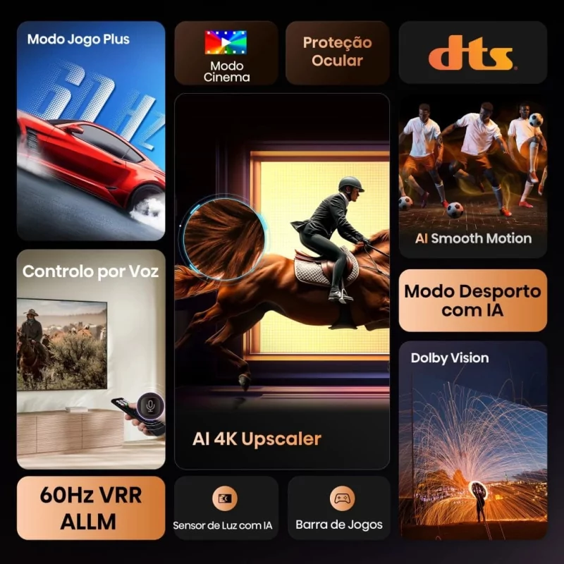 Kontrolsat - Smart TV Hisense 85A6Q 85" UHD 4K VIDAA