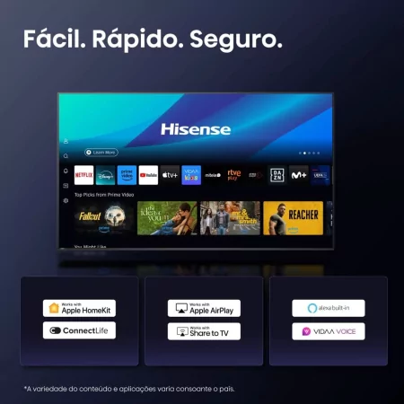 Kontrolsat - Smart TV Hisense 85A6Q 85" UHD 4K VIDAA