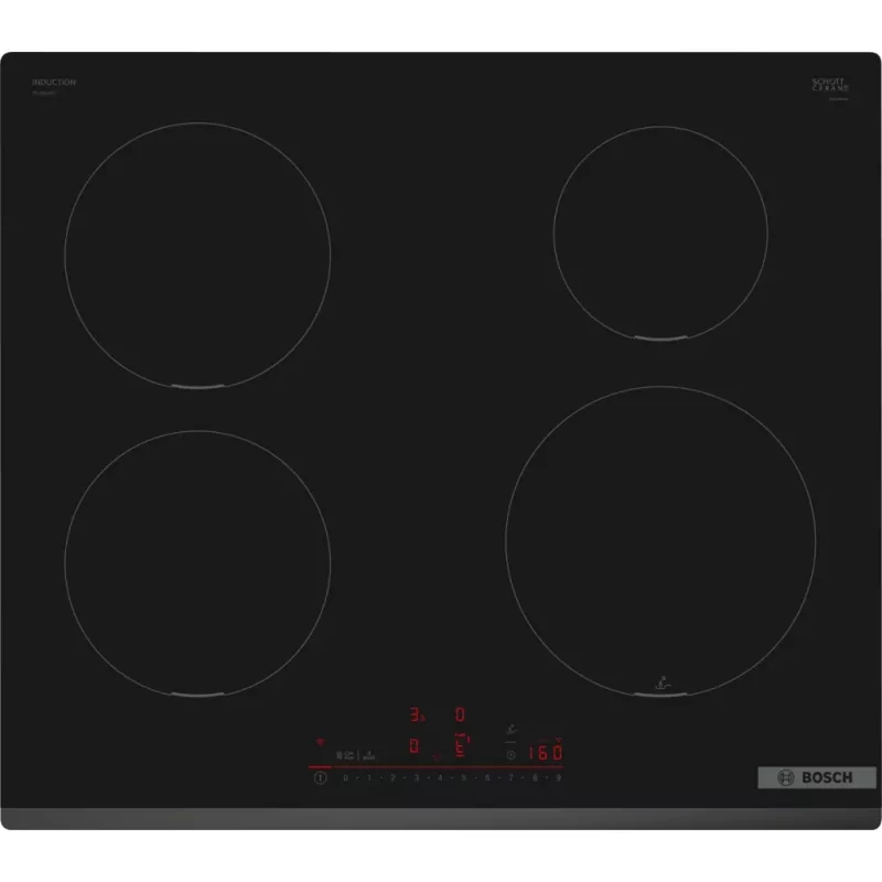 Kontrolsat - Bosch PIE-631-HC-1-E 60cm 7.4kW - Placa Indução Serie 6 | Home Connect FlexZone PowerBoost