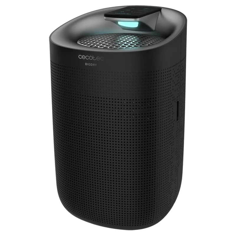 Kontrolsat - Desumidificador Cecotec BigDry 3000 PureLight Black (750ml/dia - 3 Filtros - 25m²) - Ar Puro e Seco