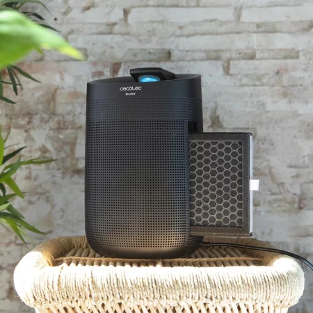 Kontrolsat - Desumidificador Cecotec BigDry 3000 PureLight Black (750ml/dia - 3 Filtros - 25m²) - Ar Puro e Seco