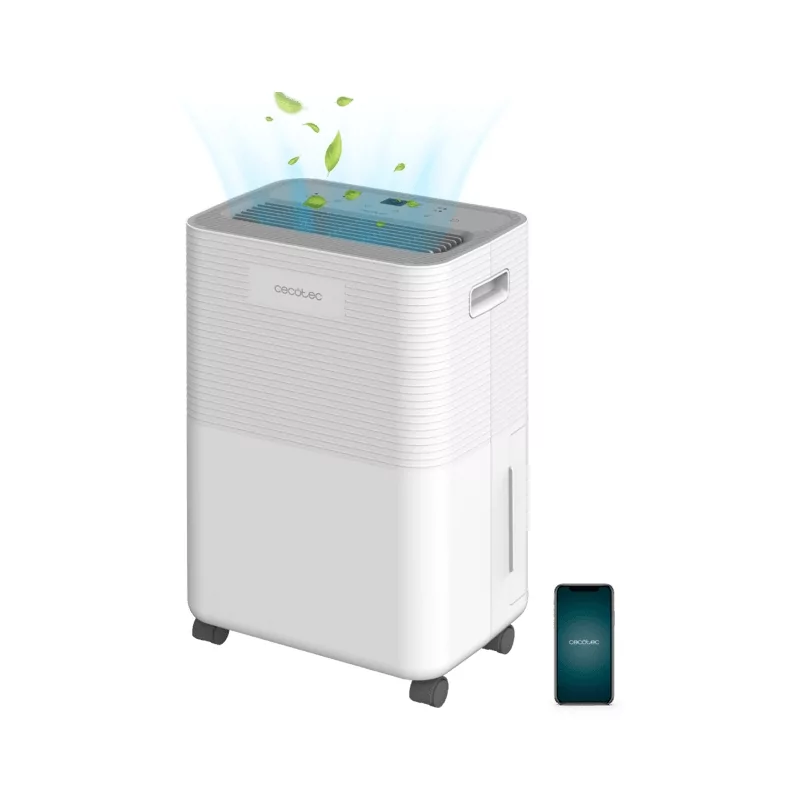 Kontrolsat - Desumidificador Cecotec BigDry 8000 Expert (16 L/dia - Depósito 2L - Wi-Fi Connected)