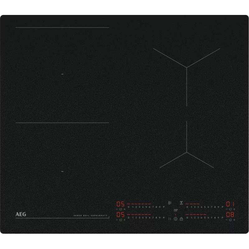 Kontrolsat - Placa Indução AEG TI-64-IB-10-IZ (4 zonas - 60cm - Touch Control)