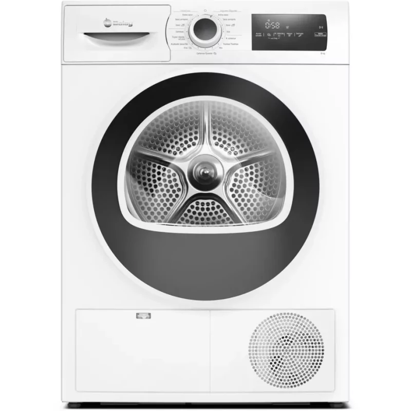 Kontrolsat - Balay 3SB582BE Clothes Dryer (8kg - Heat Pump - Class D) - Efficient Drying Kontrolsat - Balay 3SB582BE Clothes Dryer (8kg - Heat Pump - Class D) - Efficient Drying