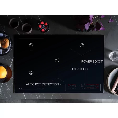 Kontrolsat - Placa Indução AEG TI-64-IB-10-IZ (4 zonas - 60cm - Touch Control)