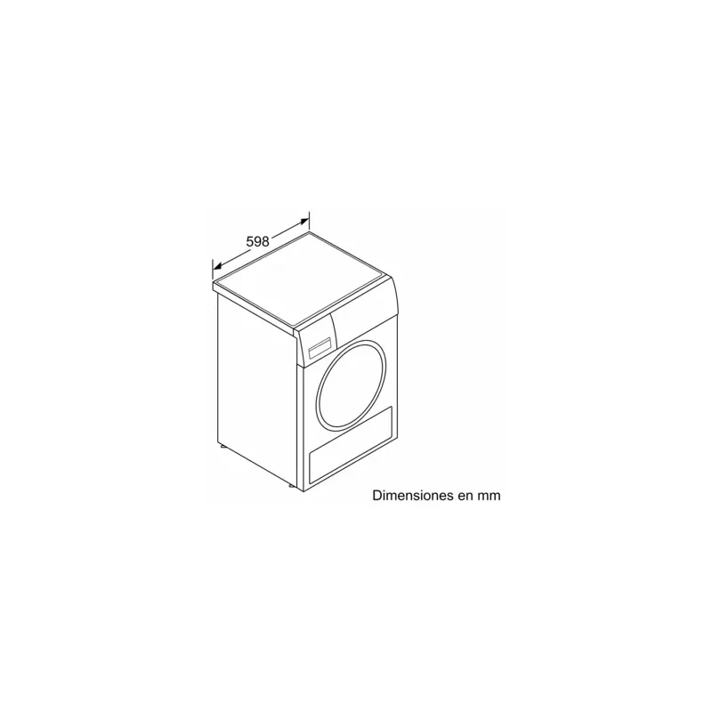 Kontrolsat - Siemens iQ500 WQ33G2D0ES Clothes Dryer (8kg - Heat Pump - A+++)