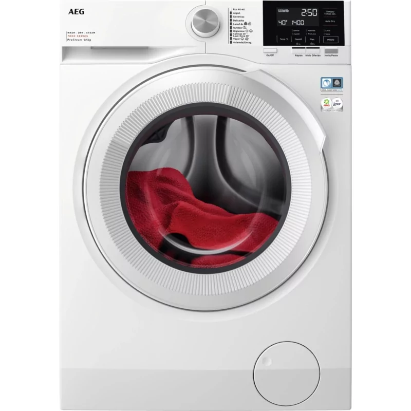 Kontrolsat - Máquina de Lavar e Secar Roupa AEG LWR7194M2B (9kg/5kg - 1400rpm - Classe D)