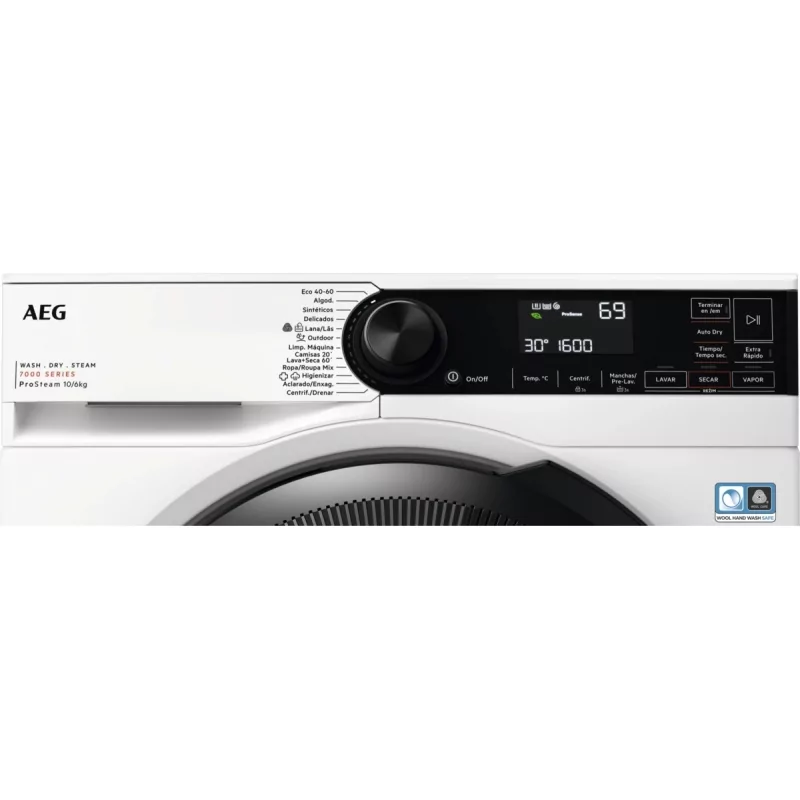Kontrolsat - AEG LWR7316O4B Washer Dryer (10kg/6kg - 1600rpm - Class D)