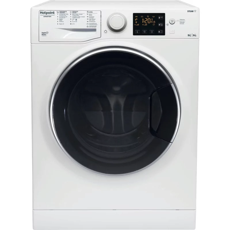 Kontrolsat - Máquina de Lavar e Secar Roupa Hotpoint RDG 964348 WD V SPT (9kg/6kg - 1351rpm - Classe C)