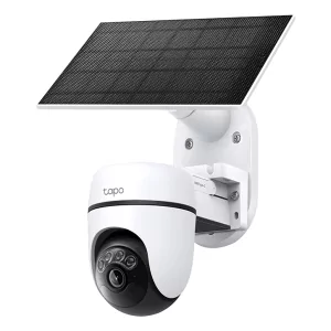 Kontrolsat - TC90KIT - Câmara de Segurança Inteligente TP-Link Tapo TC90 Kit - Wi-Fi Exterior Pan/Tilt + Painel Solar