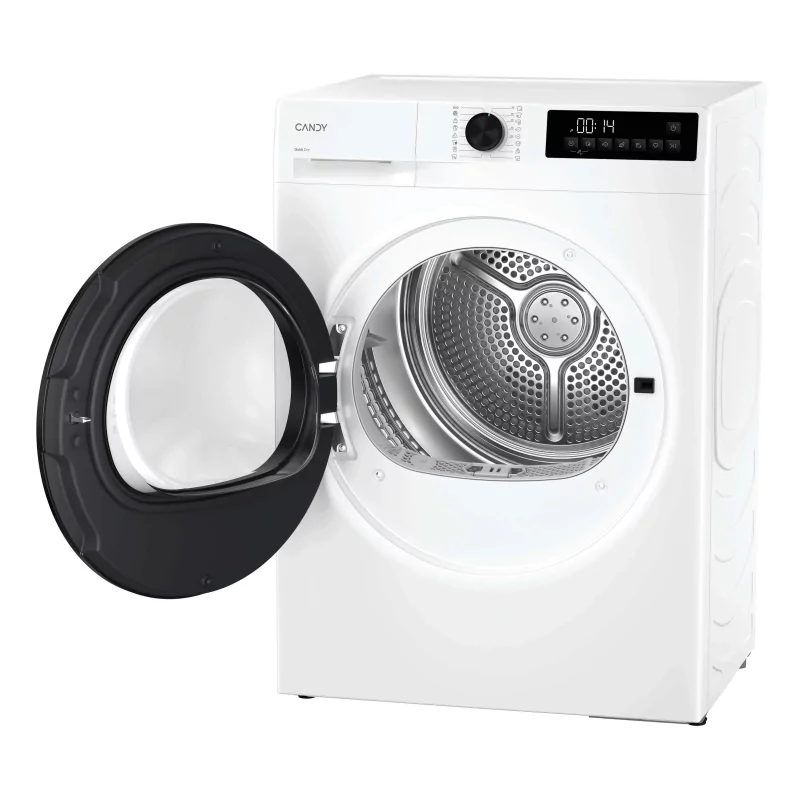 Kontrolsat - Candy GDL81N1BS Clothes Dryer (8kg - Heat Pump - Class E) - Efficient Drying