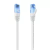 Cabo de Rede RJ45 AWG26 CCA UTP Cat6 Aisens - 1M - Branco