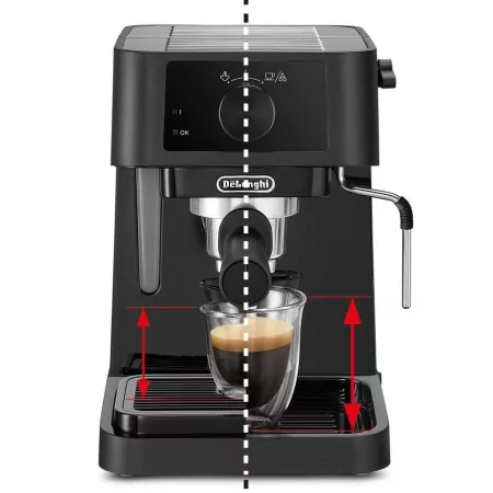 Kontrolsat - Máquina de Café De'Longhi Stilosa EC230.BK (1L - 1100W - 15 bar)