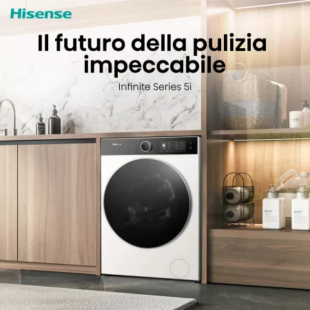 Kontrolsat - Hisense WD5I8043BWF Washer Dryer (8kg/5kg - 1400rpm - Class D)