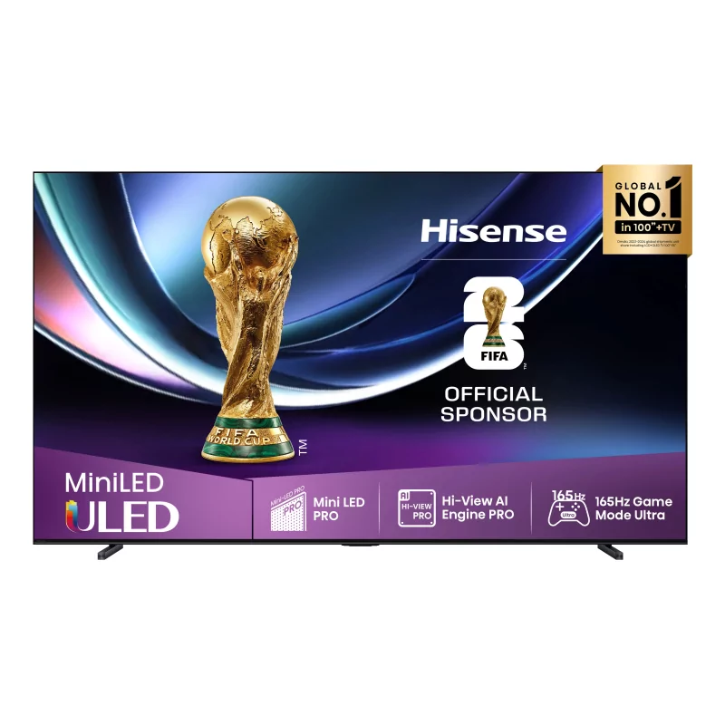 Kontrolsat - TV Hisense 100U7Q Pro (Mini LED - 100" - 4K UHD - Smart TV)