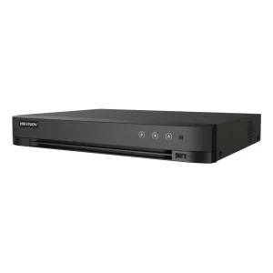 Kontrolsat - Dvr Hikvision iDS-7204HQHI-M1/XT (DVR AcuSense 4 canais 1080p 1U H.265 - Preto)