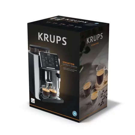 Kontrolsat - Krups Sensation C10 EA910A10 Fully Automatic Espresso Coffee Machine (15 bar - 1450 W - Black)