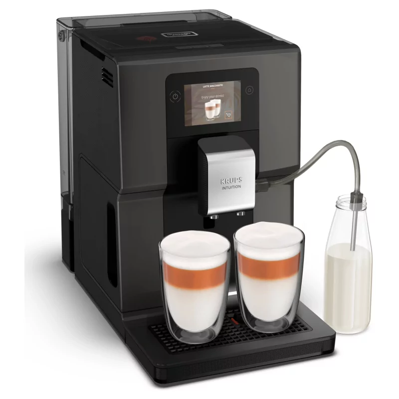 Kontrolsat - Krups Intuition Preference Super-Automatic Coffee Machine (15 bar - 1450 W - Black)