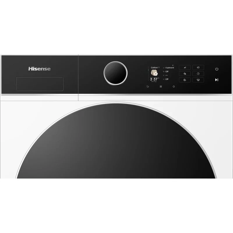 Kontrolsat - Máquina Secar Roupa Hisense 8Kg - Wi-Fi - Bomba de Calor - DH5I804BWCD
