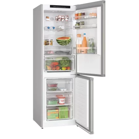 Kontrolsat - Combinado Bosch KGN362ICF (321L - Classe C - Inox)