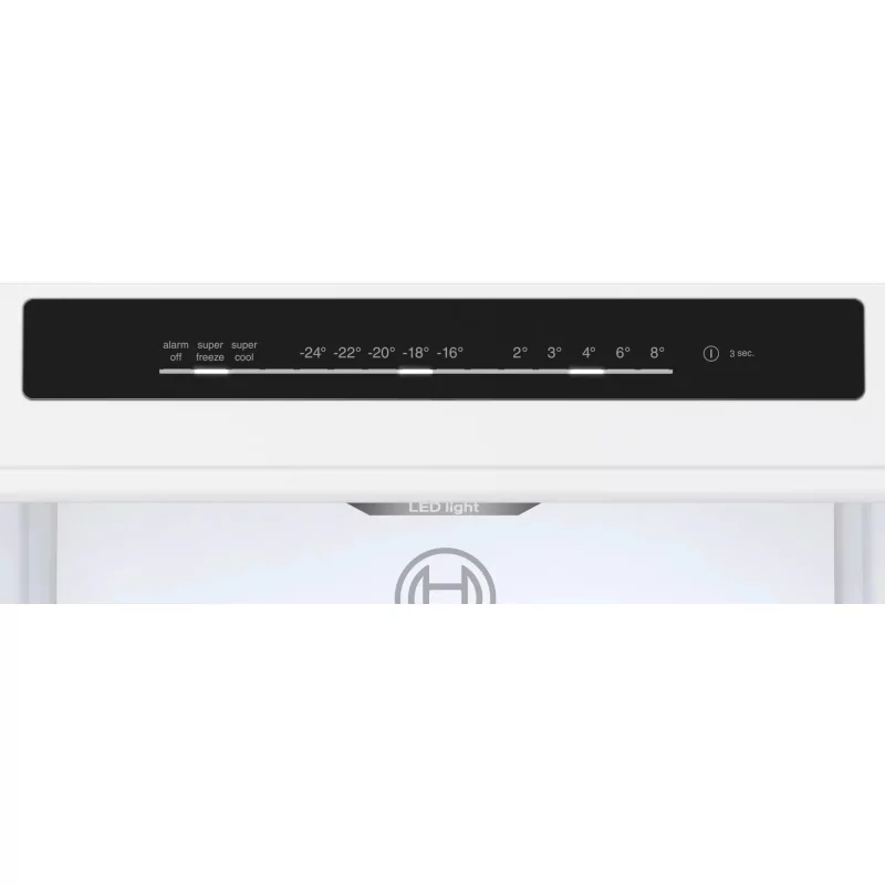 Kontrolsat - Bosch KGN362ICF Fridge Freezer (321L - Class C - Stainless Steel)