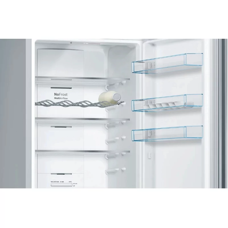 Kontrolsat - Bosch KGN39VIEB Fridge Freezer (368L - Class E - Stainless Steel)