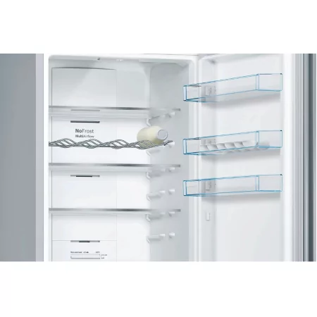 Kontrolsat - Bosch KGN39VIEB Fridge Freezer (368L - Class E - Stainless Steel) Kontrolsat - Bosch KGN39VIEB Fridge Freezer (368L - Class E - Stainless Steel)