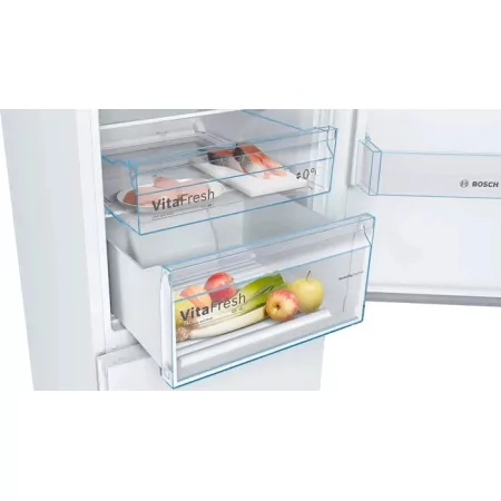 Kontrolsat - Bosch KGN39VWDC Fridge Freezer (368L - Class D - White)
