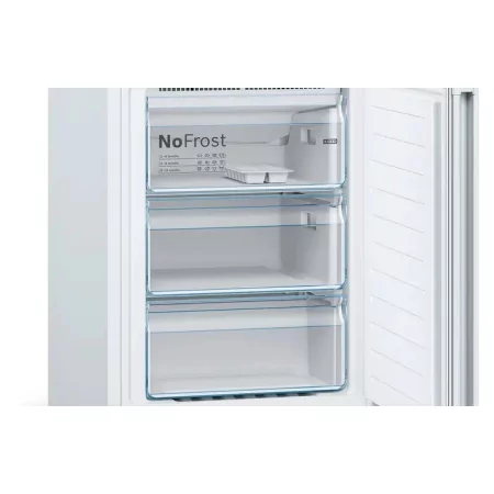 Kontrolsat - Bosch KGN39VWDC Fridge Freezer (368L - Class D - White)