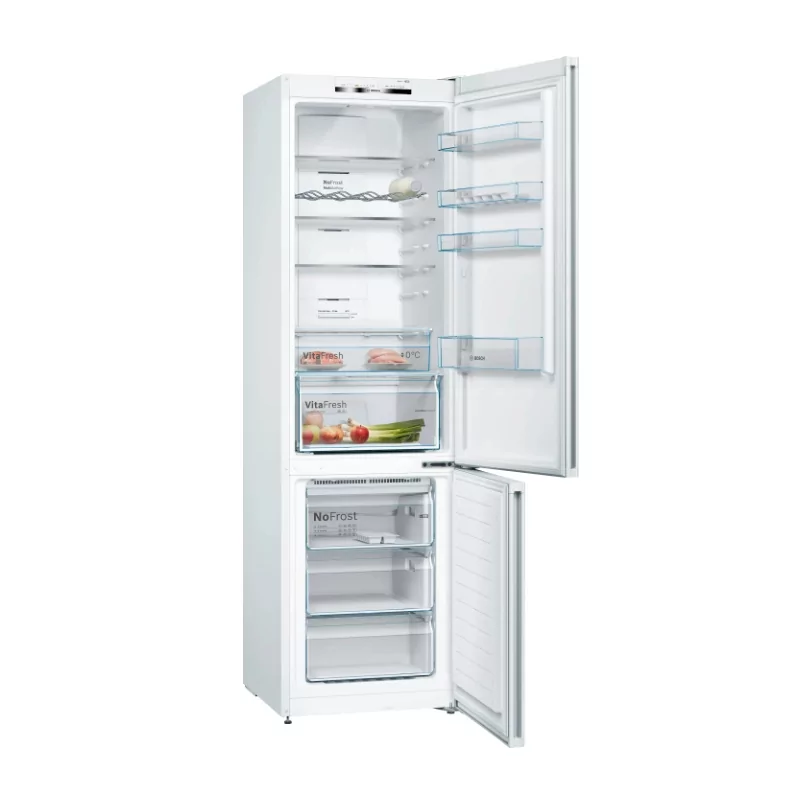 Kontrolsat - Bosch KGN39VWEB Fridge Freezer (368L - Class E - White)