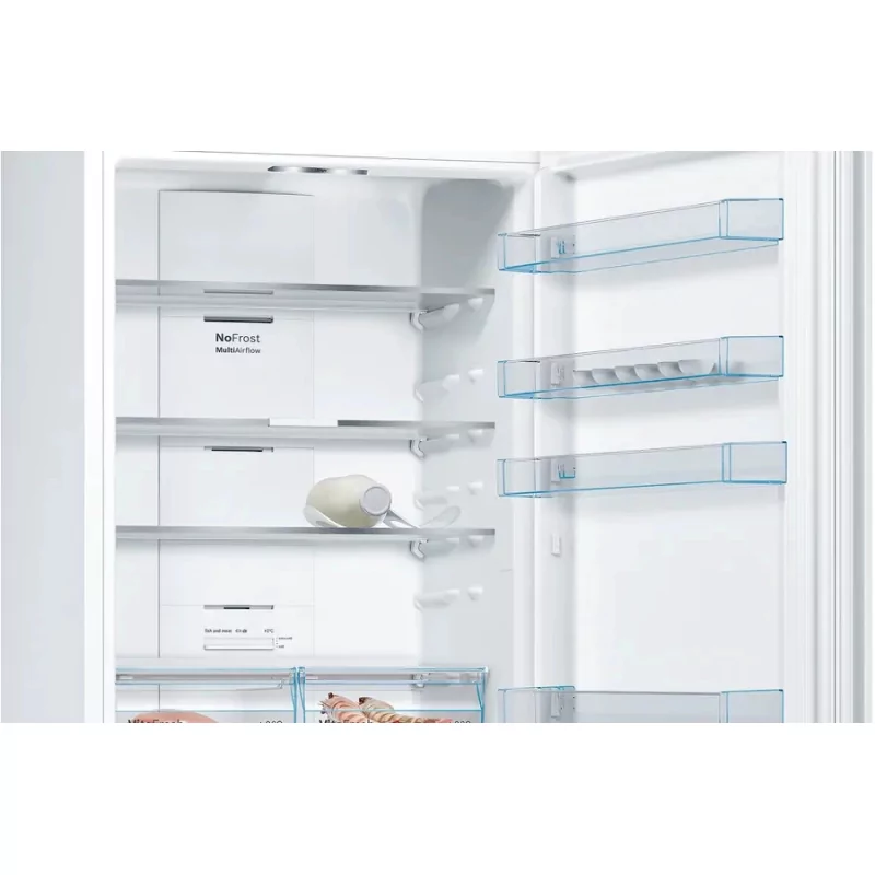 Kontrolsat - Bosch KGN493WDA Fridge Freezer (438L - Class D - White)