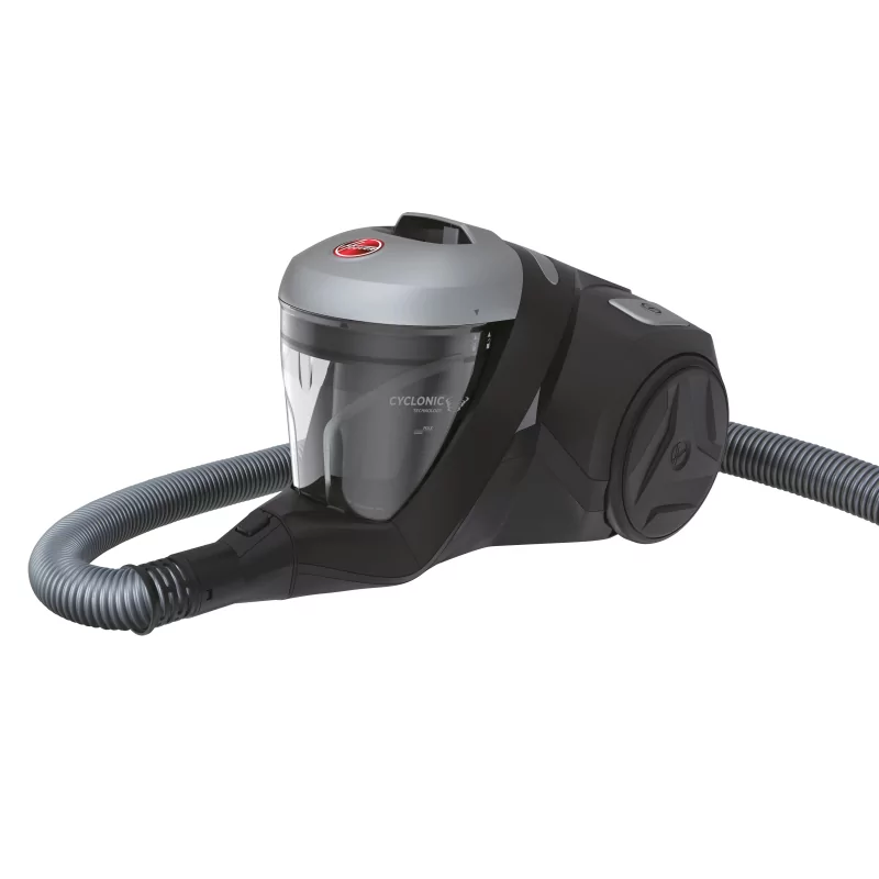 Kontrolsat - Hoover HE320PET 011 Bagged Cylinder Vacuum Cleaner (4 L - 850 W - Luxor Black)