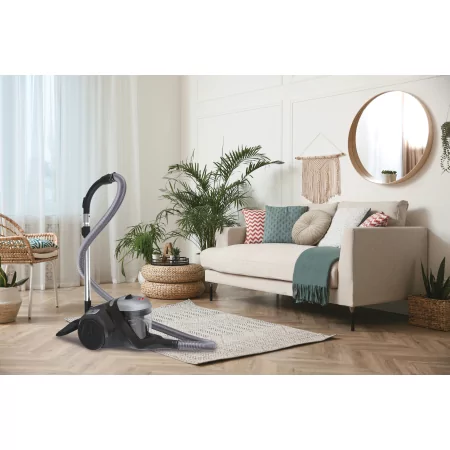 Kontrolsat - Hoover HE320PET 011 Bagged Cylinder Vacuum Cleaner (4 L - 850 W - Luxor Black) Kontrolsat - Hoover HE320PET 011 Bagged Cylinder Vacuum Cleaner (4 L - 850 W - Luxor Black)