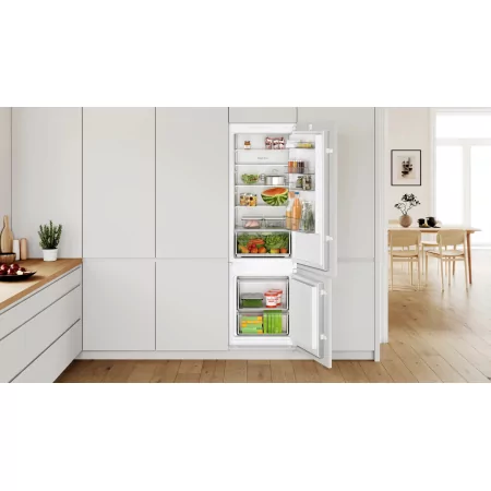 Kontrolsat - Bosch KIV87NSE0 Fridge Freezer (270L - Class E - White)