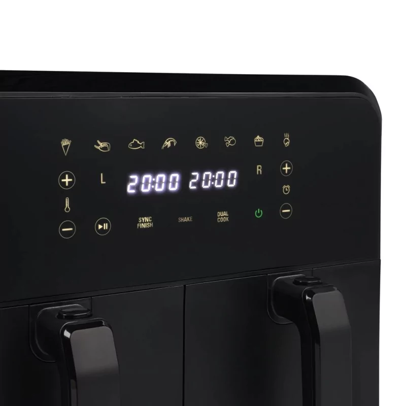 Kontrolsat - Fritadeira Air Fryer Princess Double Basket 8L 2400W - 182068