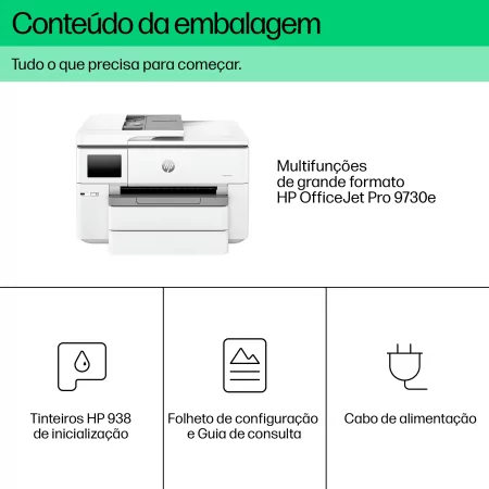 Kontrolsat - Impressora Multifunções HP OfficeJet Pro 9730e - A3