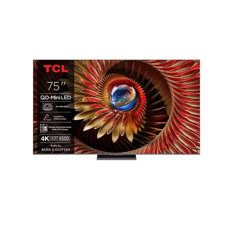 TCL 75C8K TV (75'' - 4K QD-Mini LED - 144Hz - Black)